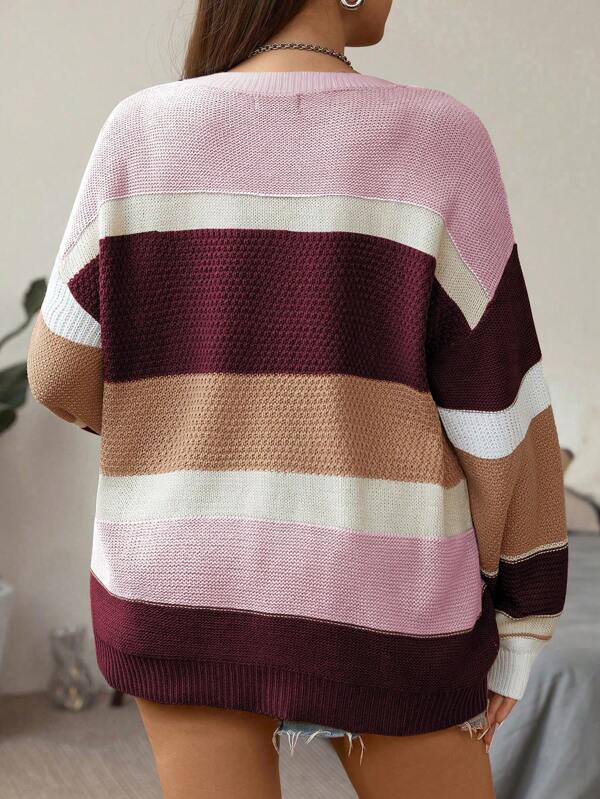 Iets Frans... - Pull De Ski Tricoté à Blocs De Couleurs Bleu | Urban Outfitters FR