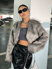 SHEIN ICON 女式短夾克 - 彩色 - 查看 5