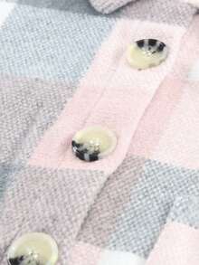 In kẻ sọc Thả vai Vá Túi áo - Nhiều màu - Xem 7