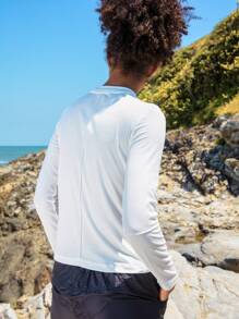 In My Nature Letter Graphic Outdoor Tee - White - View 2