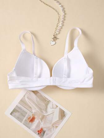 Enfärgat Underbygel Push-Up BH