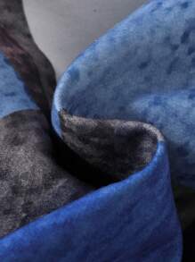 SHEIN Tween Girl Plaid Print Flap Pocket Coat - Multicolor - View 4