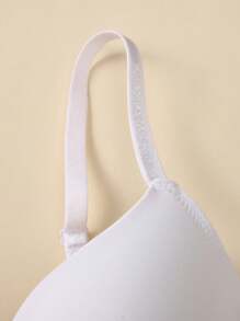 Sujetador push up unicolor con aro