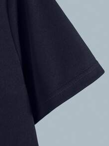 Vui Emoji Đồ họa Áo thun Cho nam giới - Màu xanh hải quân - Xem 3