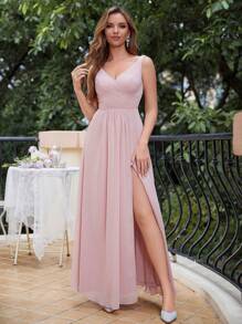 Sukienka druhny Zakurzony Róża - Rdzawy różowy - Zobacz 8