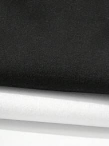 SHEIN Drop Shoulder Pullover mit Buchstabengrafik & Jogginghose