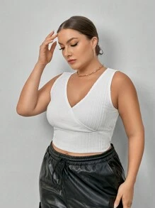 SHEIN Essnce 加3入組實色背心，外出穿搭必備 - 彩色 - 查看 5