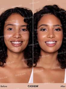 SHEGLAM Skinfinite Hydrating Foundation Sample-Cashew Flawless Dewy Foundation Hydrating Coverage Invisible Pore Concealer Pore-Less Non-Greasy Lightweight Natural Soft Liquid Foundation Christmas Winter  Foundation Graduation Birthday Holiday Summer Fall Autumn Y2K Fancy Fashion Women Makeup Cosmetic Party Beach Travel Camping Outdoors School Campus Trip Festivals Decor Gift Present Rose Girl Cosplay Best Color Charm Vibe