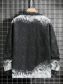 Manfinity Homme Nam Khối màu Len Áo khoác - Nhiều màu - Xem 5