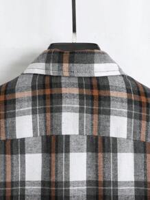 Manfinity Homme Homme Chemise À Carreaux (Sans T-Shirt)