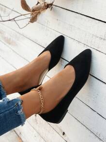 2025 Autumn Fashionable Women's Flat-Soled Hollow Shoes, Comfortable Non-Slip Hollow Shoes - Black - View 5