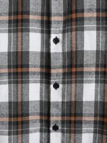 Manfinity Homme Homme Chemise À Carreaux (Sans T-Shirt)