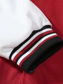 Manfinity EMRG 男款標語印花寬鬆夾克（不含帽） - 彩色 - 查看 5