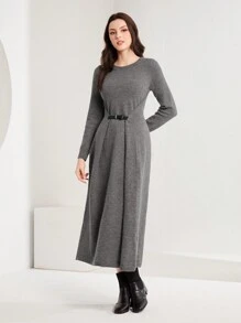 Seusyu 女士毛衣連身裙