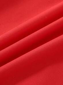 Young Boy Embroidery Button Front Shirt Without Tee - Red - View 7