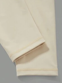 Lifespree Leggings deportivos con abertura cintura cintura