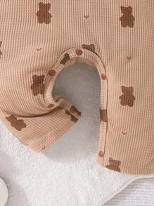 Baby Boy Cartoon Graphic Jumpsuit