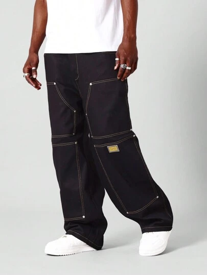 SUMWON 寬鬆罩松工人褲