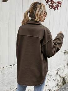 EURMUSE Chaqueta Otra - Marrón - Ver 2