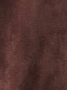 SHEIN LUNE Talla grande Abrigo chaleco bajo con fleco con parte delantera abierta - Marrón Mocha - Ver 6