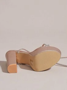 時尚女性鞋 - 玫瑰金 - 查看 6