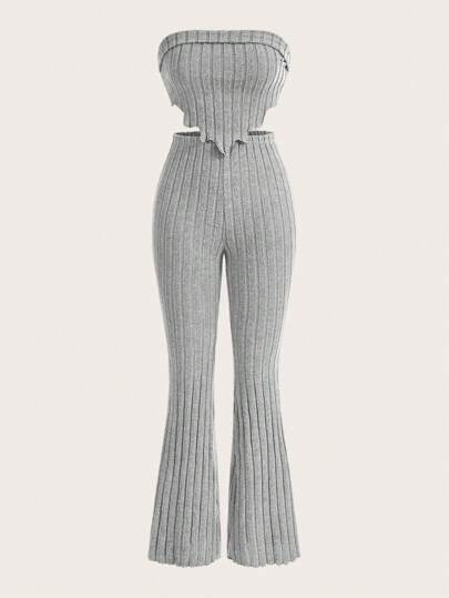 SHEIN EZwear Summer  Outfits Geo Pattern Drop Shoulder Teddy Jacket