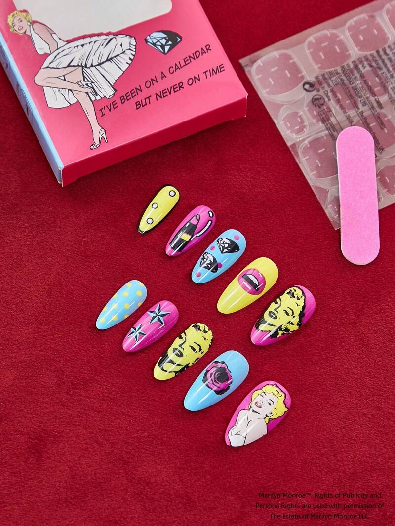 Marilyn Monroe ネイルチップ 