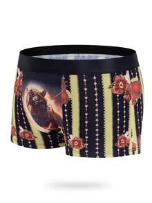 Nam Sọc In hoa con hổ Quần đùi nam - Nhiều màu - Xem 3