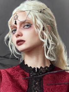 ROMWE Goth A Five-pointed Star Headdress - Multicolor - View 4