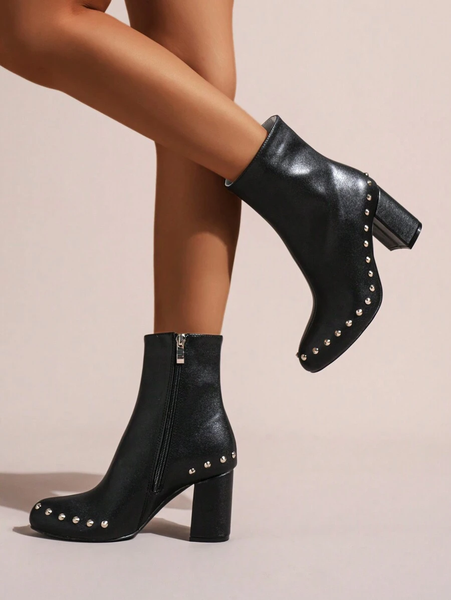 女式踝靴和短靴 - 黑色 - 查看 1