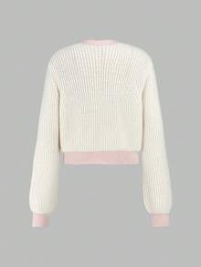 SHEIN Unity 拼接邊前紐扣開襟衫 - 彩色 - 查看 2