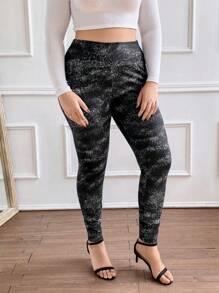 SHEIN Essnce Mallas De Talla Grande