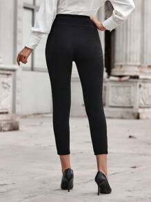 EMERY ROSE 女士打底褲 - 黑色 - 查看 2