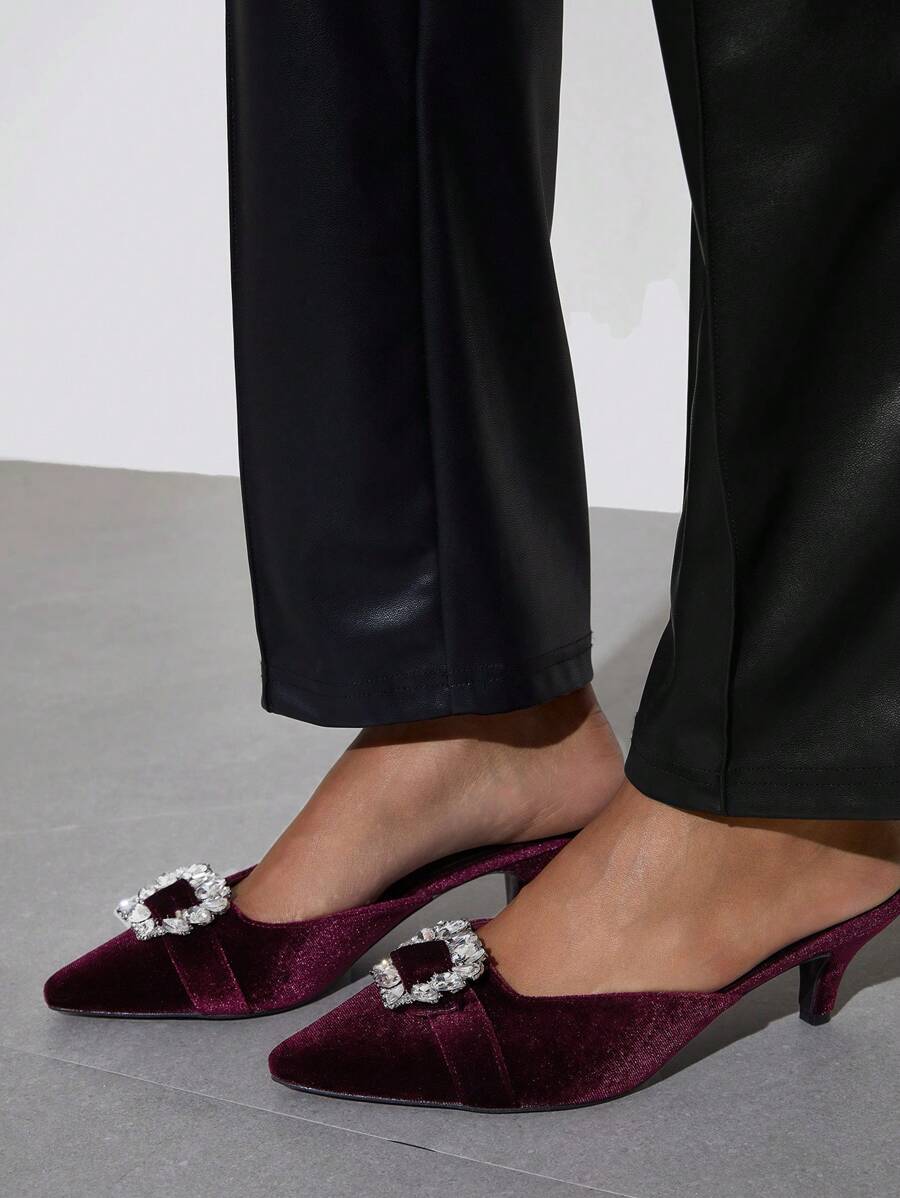 SheIn BIZ Tacones Altos De Mujer