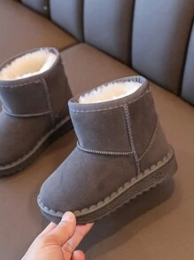 孩子們的冬天濃烈香調雪地靴 - 灰色 - 查看 3