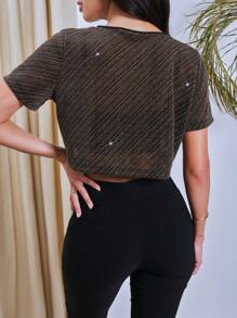 SHEIN Manga Thu hút - màu đen - Xem 2