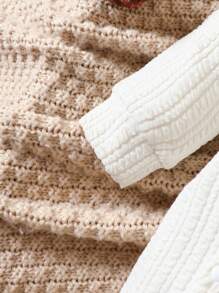 男嬰素色連帽連身褲