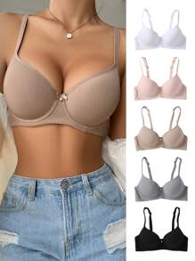 Set De 5 Piezas De Brasier Para Mujer Con Varillas - Multicolor - Ver 1