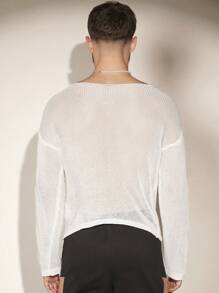 FeverCity Suéter De Hombre - Blanco - Ver 6