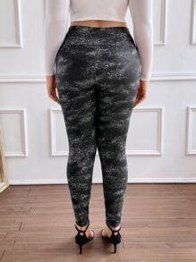 SHEIN Essnce Mallas De Talla Grande