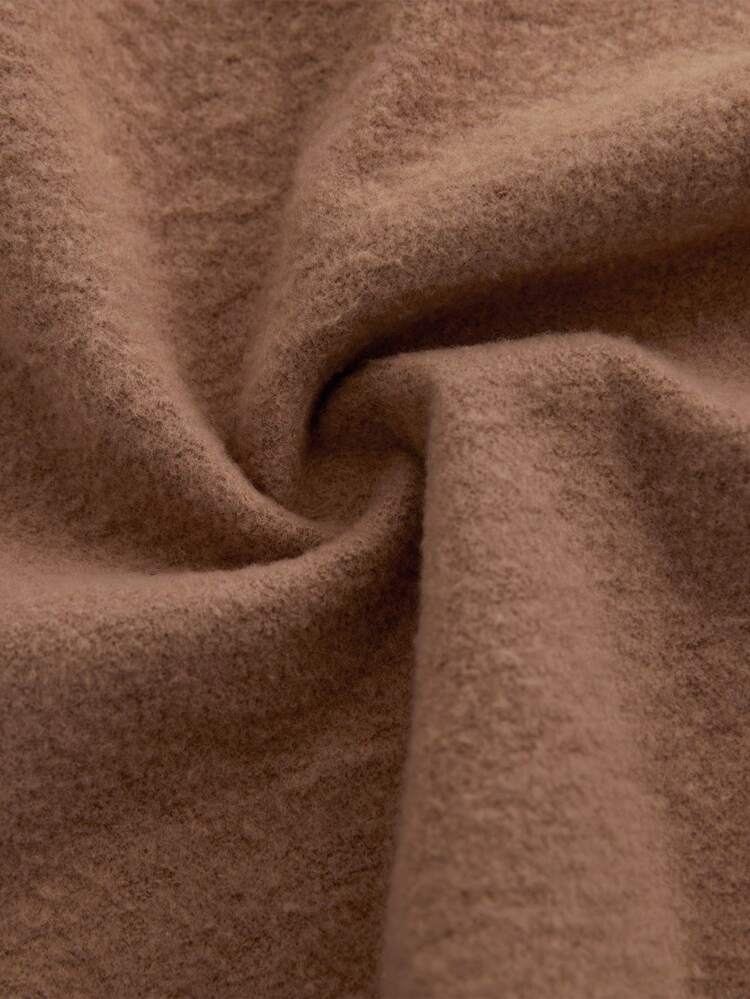 Teen Girl Letter Graphic Drop Shoulder Hoodie & Sweatpants