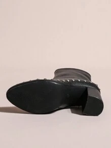 女式踝靴和短靴 - 黑色 - 查看 6