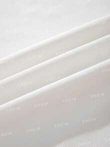 Sudadera con estampado de panda y letra de hombros caídos - Blanco - Ver 3