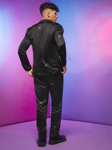 FeverCity 男士西裝領西裝外套&西裝褲&馬甲 - 彩色 - 查看 2