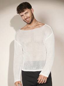 FeverCity Suéter De Hombre - Blanco - Ver 5