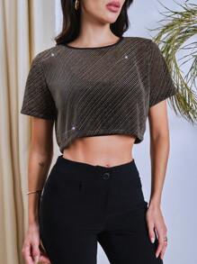 SHEIN Manga Thu hút - màu đen - Xem 1