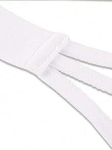 Hombres Suspensorio unicolor - Blanco - Ver 4