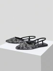 MOTF PREMIUM Dệt Của phụ nữ Giày phẳng - màu đen - Xem 8