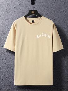 Manfinity Homme Men Letter Graphic Tee