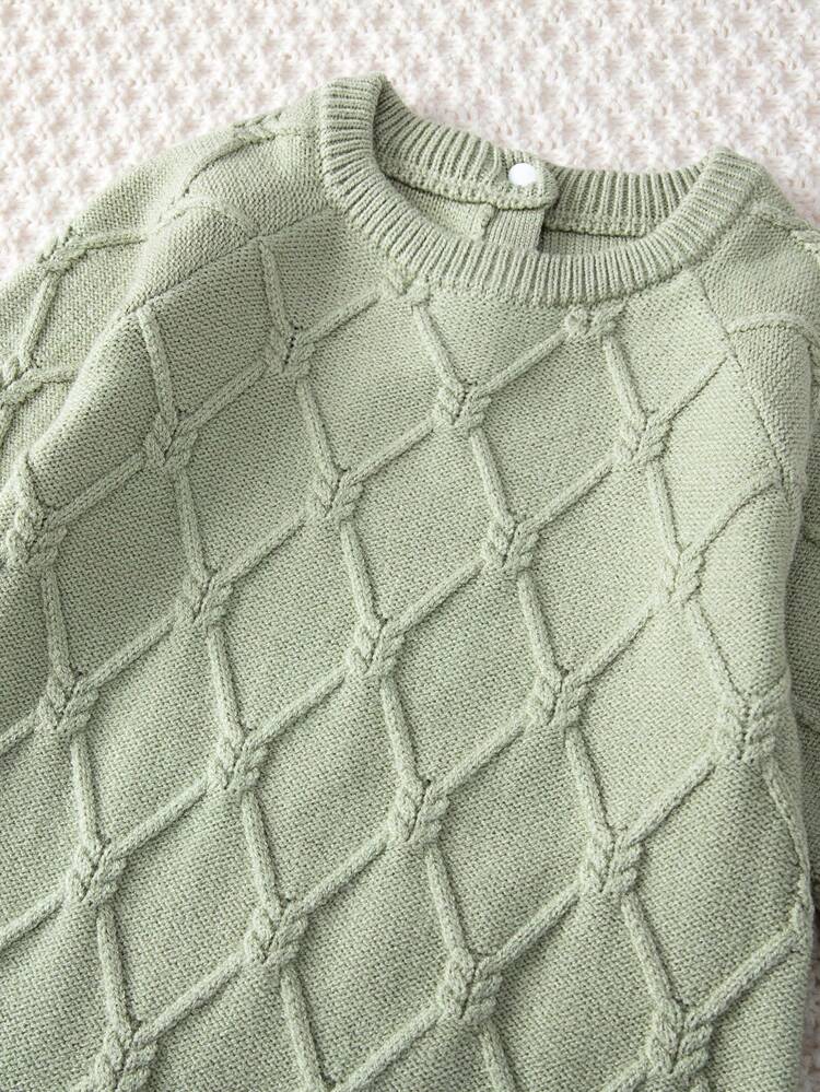 Infant Girls' Sweater Jumpsuit